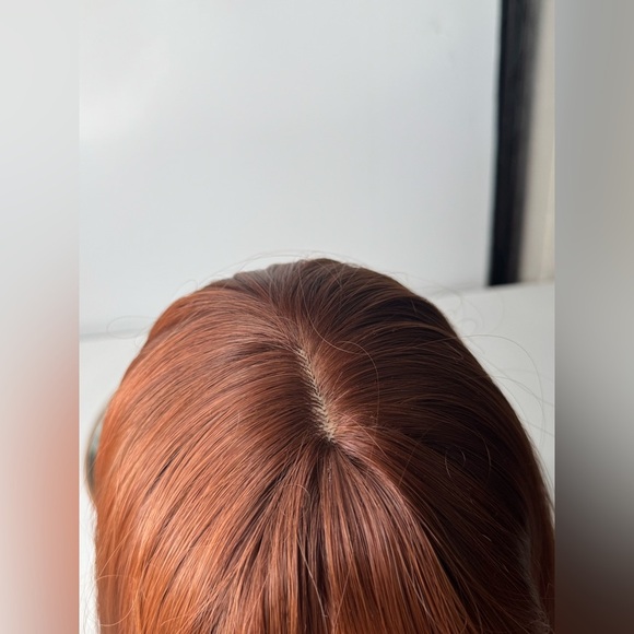 COPPER - AUBURN 20 In Wig with Bangs - Realistic Look - Picture 3 of 9